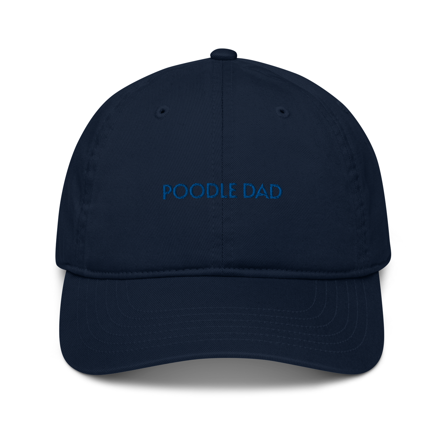 Poodle Dad - Organic Cap (Blue)