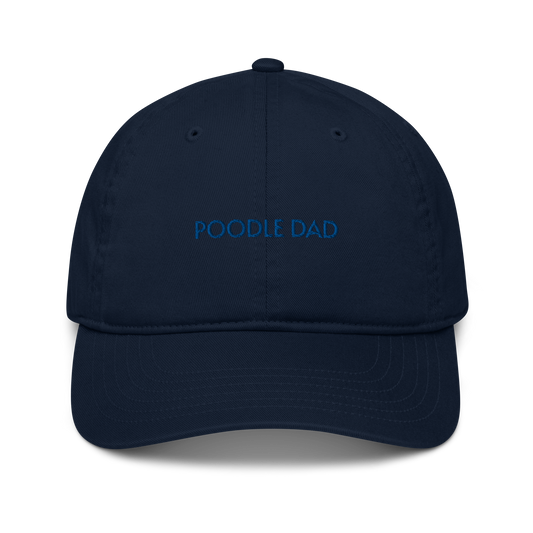 Poodle Dad - Organic Cap (Blue)