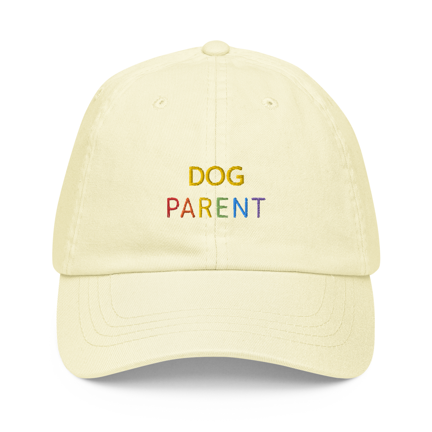 Dog Parent - Pride Collection Pastel Cap (Yellow)