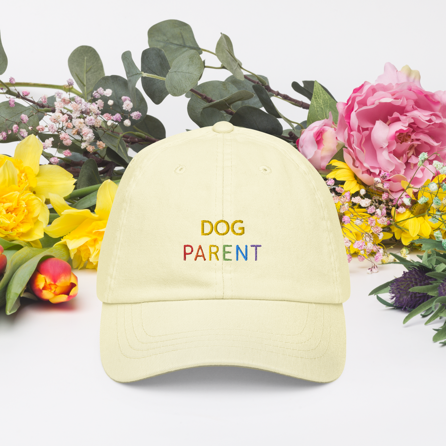 Dog Parent - Pride Collection Pastel Cap (Yellow)