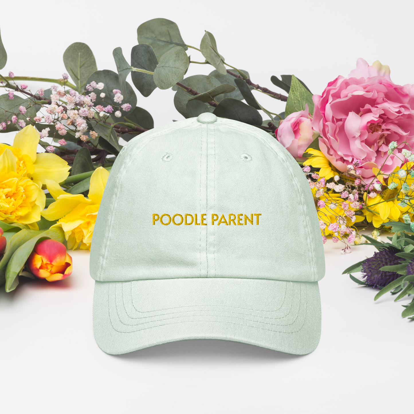 Poodle Parent - Pastel Cap (Mint)