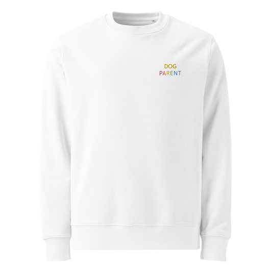 Dog Parent - Pride Collection Unisex Eco Sweater (White)