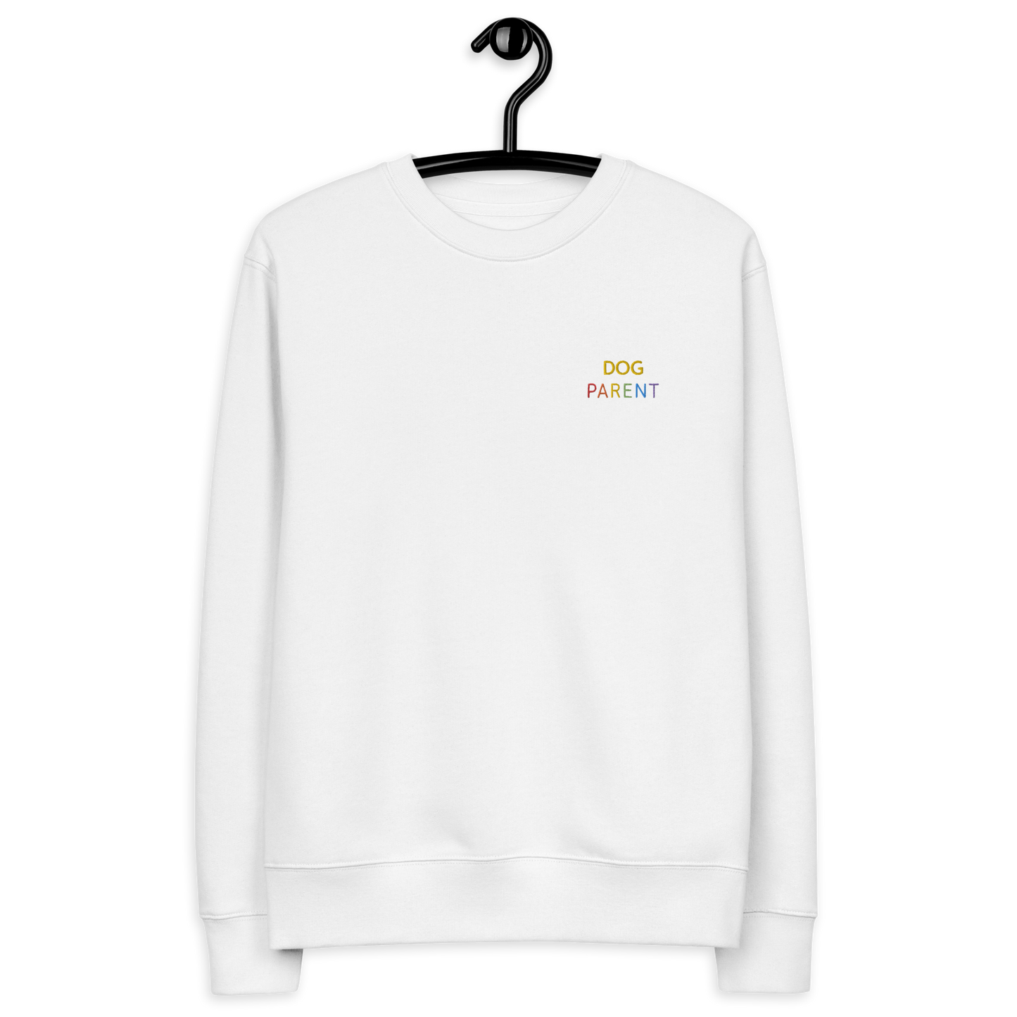 Dog Parent - Pride Collection Unisex Eco Sweater (White)